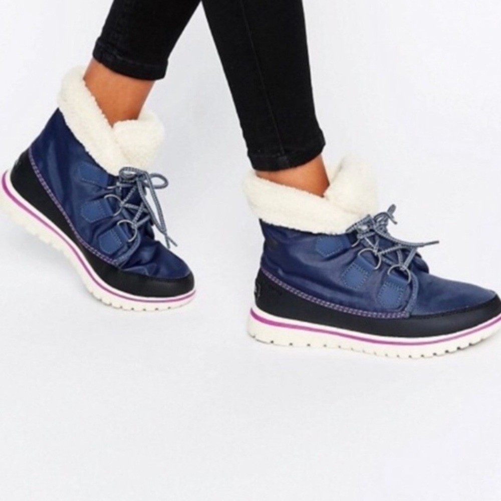 NWT Sorel Women’s Cozy Carnival NL2297-478 Blue Snow Boots Size 10